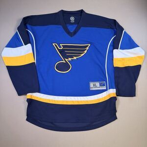NHL St Louis Blues Blue Yellow Tarasenko 91 Hockey Jersey XL Stitched Logo